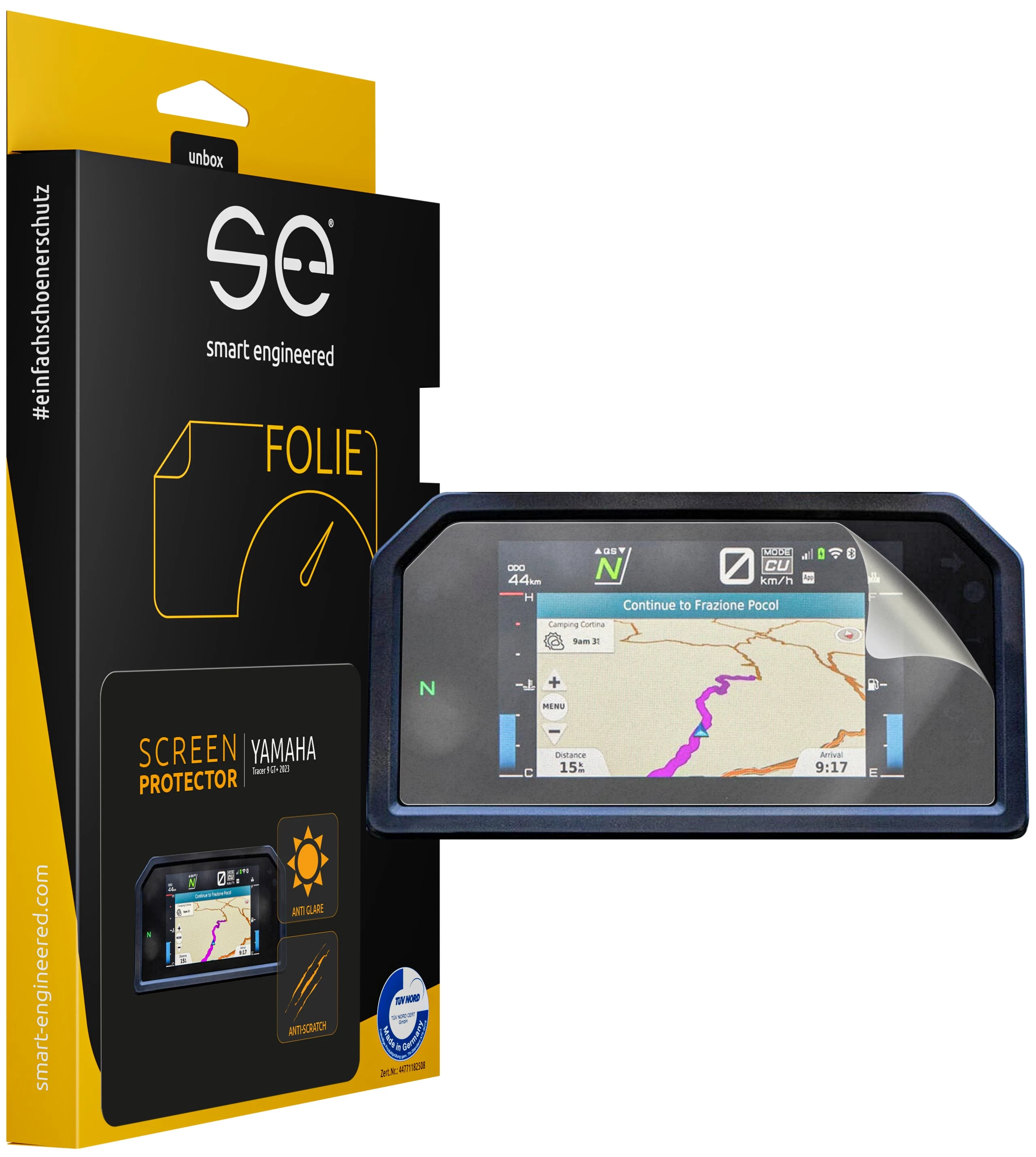 Smart.engineered SE-DCP-2-0102-0201-1-M Aizsargplēve Yamaha Tracer