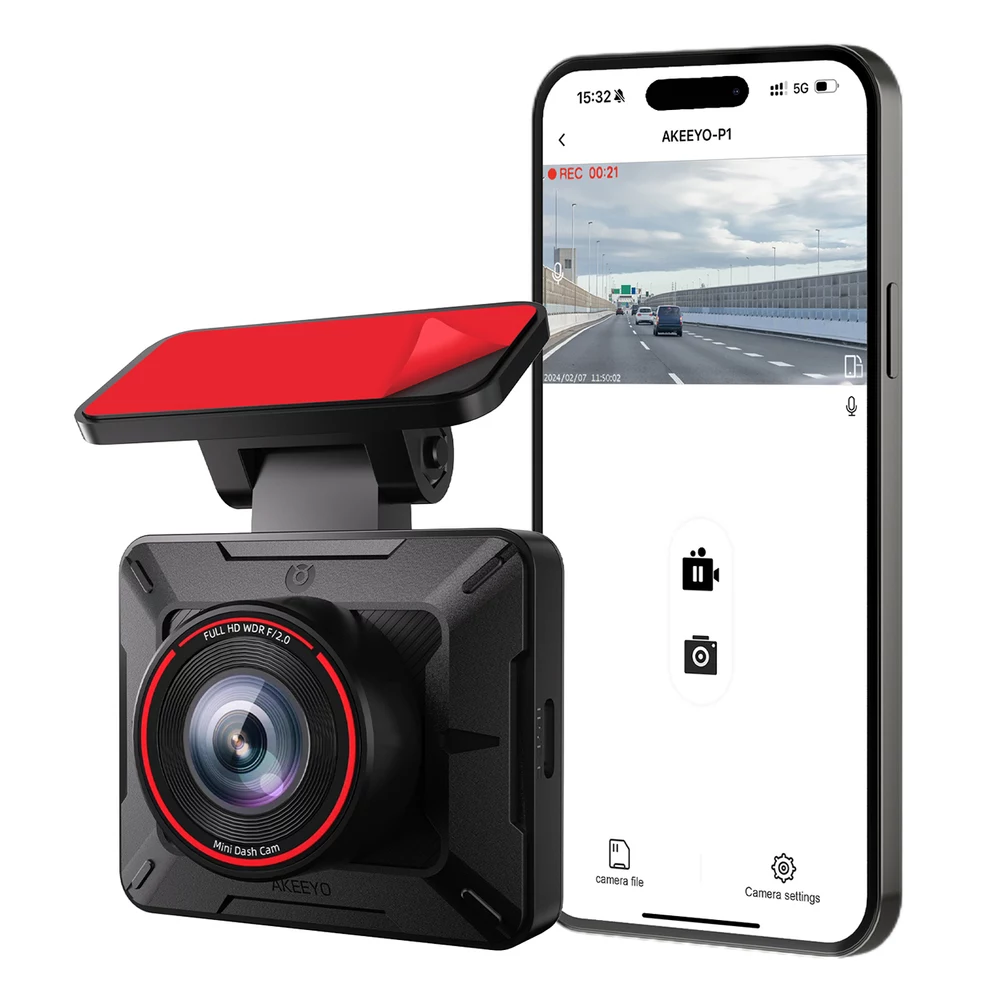 AKEEYO P1 Auto DVR kamera Full