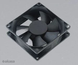 Akasa AK-181BK-S 80mm Black Case Fan