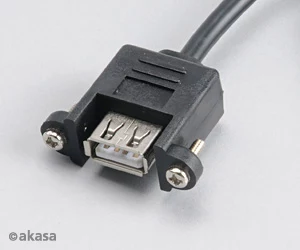 Akasa AK-CBUB06-60BK iekšējais-ārējais USB 2.0