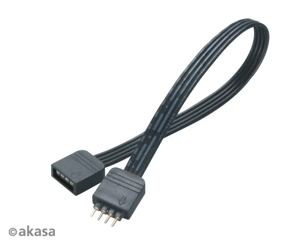 Akasa AK-CBLD01-20BK Flexa RGB LED pagarinājuma