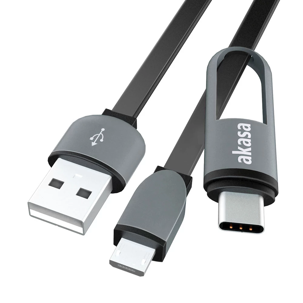 Akasa AK-CBUB35-10BK USB 2.0 kabelis