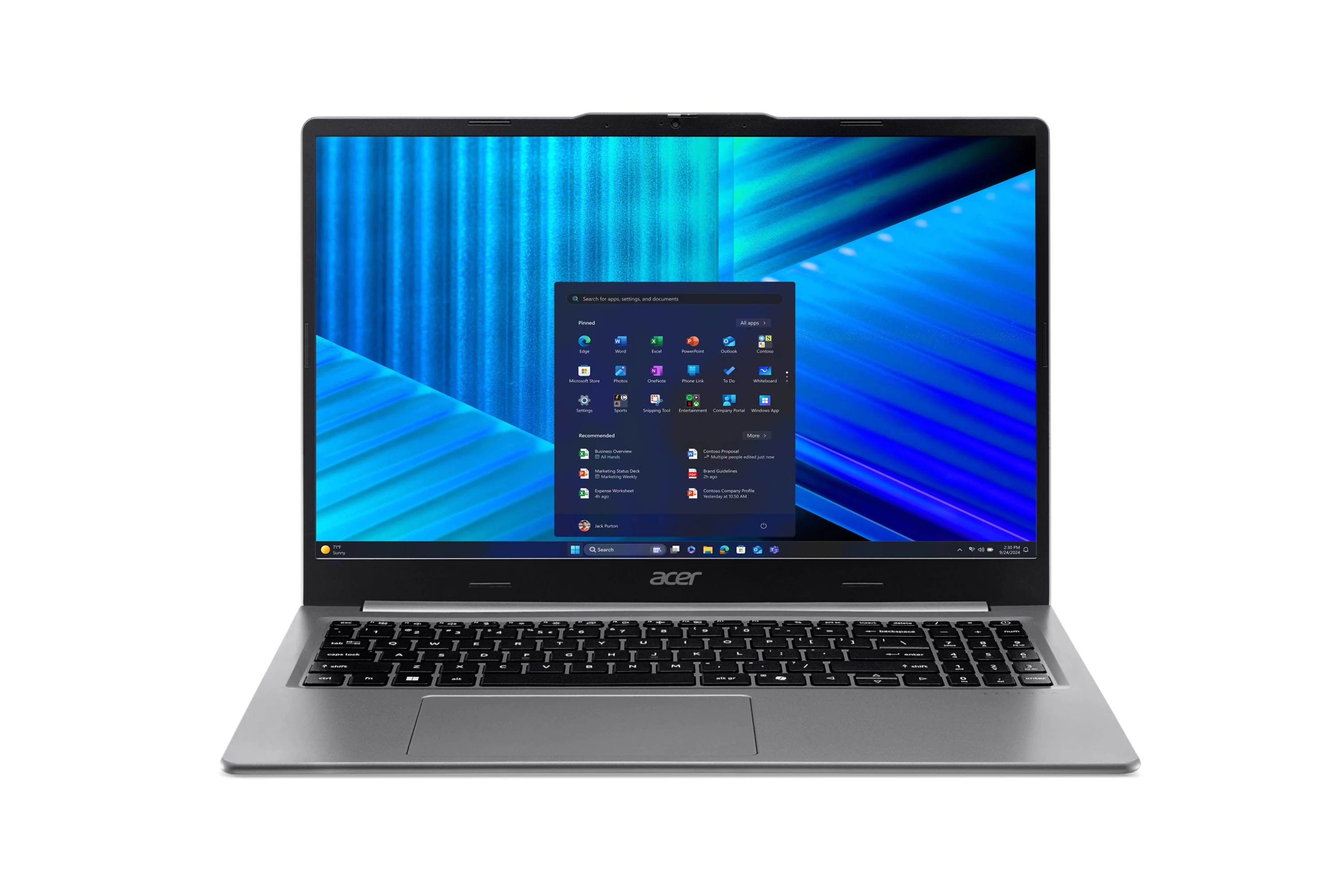 Acer Extensa 15 EXO15-71-52EQ portatīvais dators