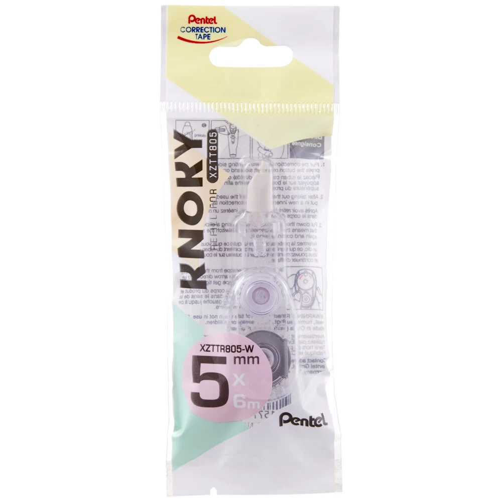Pentel KNOKY korekcijas ruļļa pildspalvas kasetne