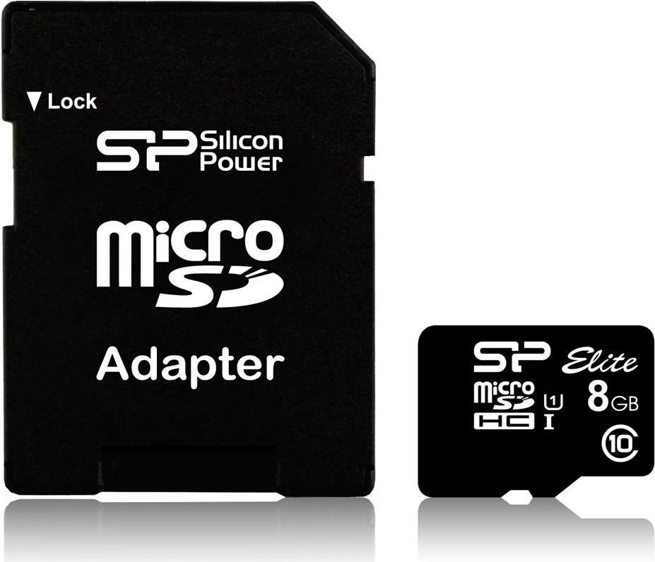 Silicon Power Elite 8GB microSDHC UHS-I