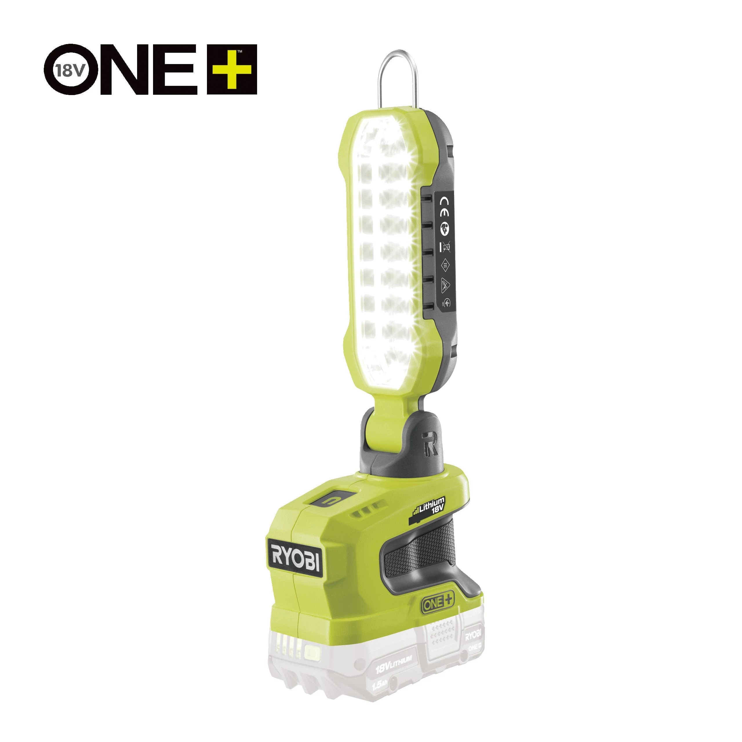 RYOBI 18V ONE+ bezvadu LED apgaismes