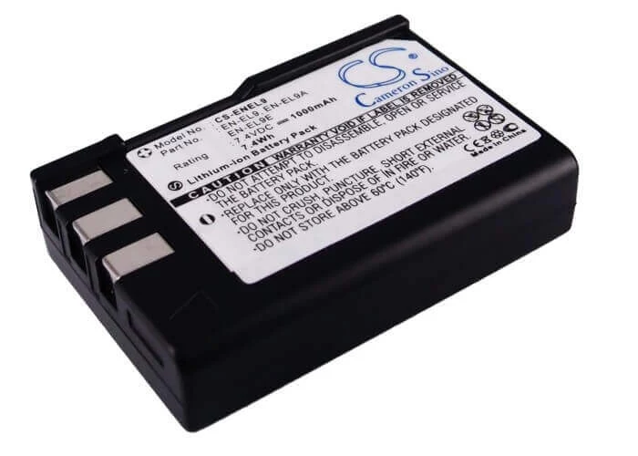 CAMERON SINO Battery EN-EL9 / EN-EL9a