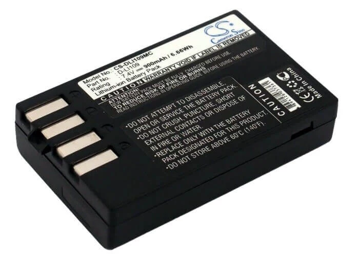 CAMERON SINO Replacement Battery D-LI109 for