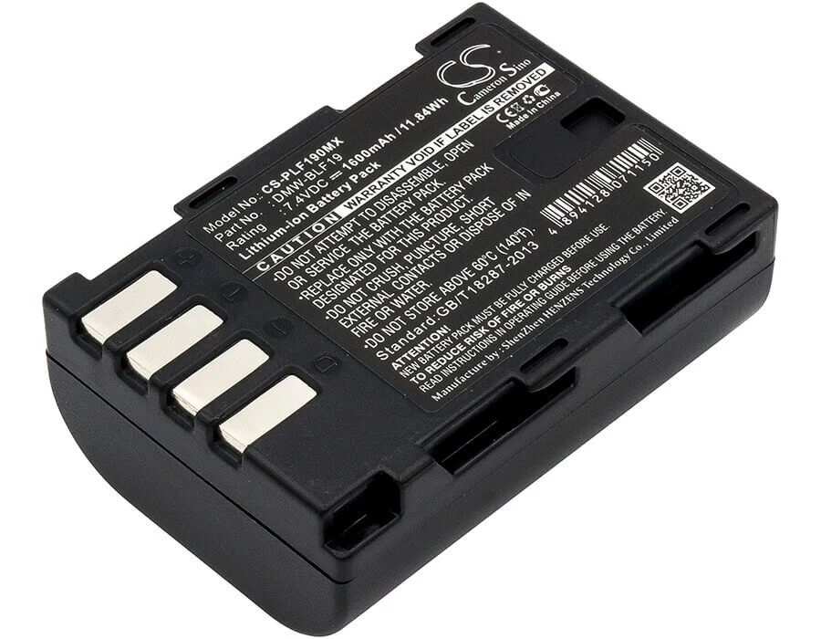 Cameron Sino CS-PLF190MX akumulators Panasonic DMW-BLF19