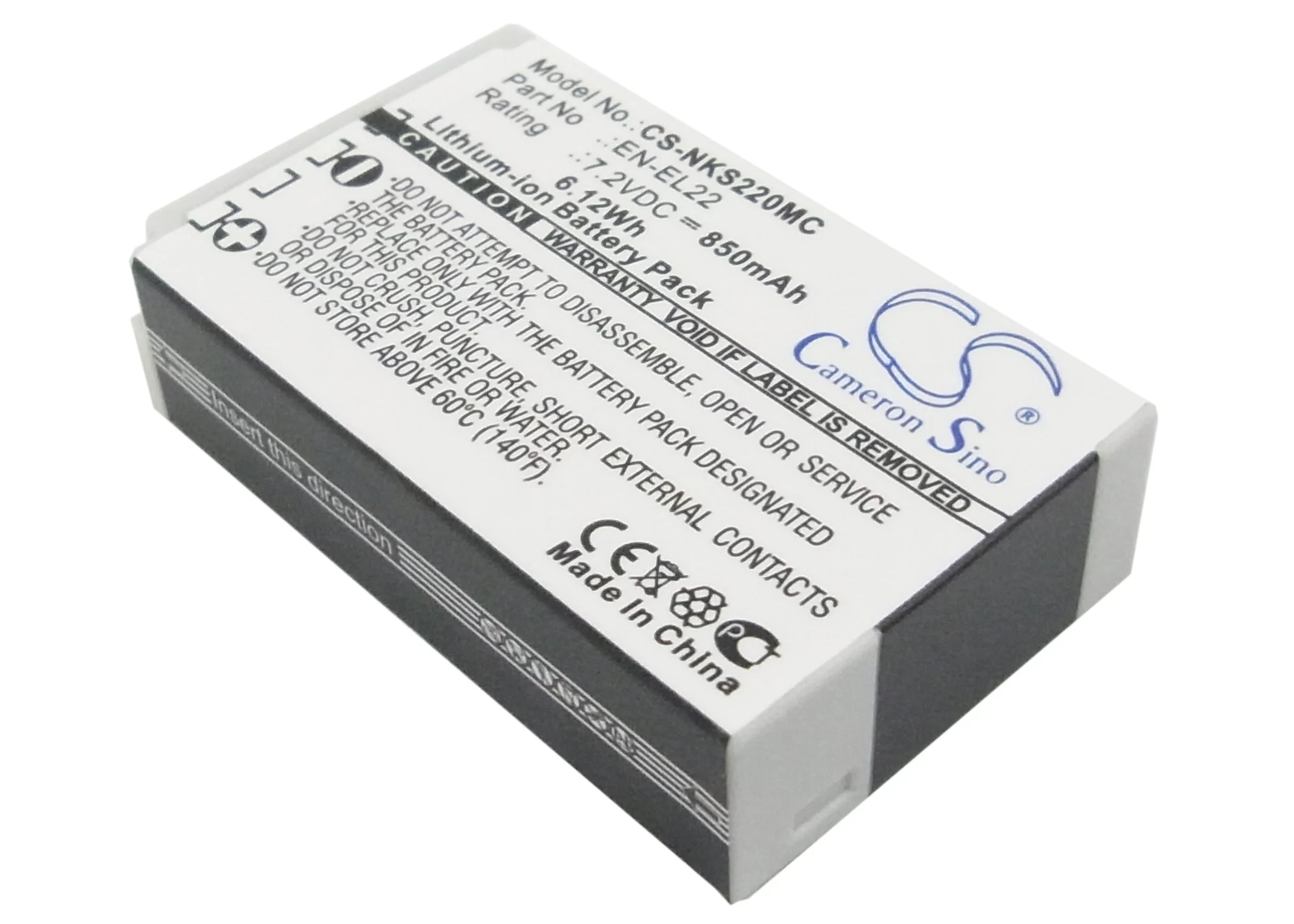 CAMERON SINO Replacement Battery EN-EL22 for