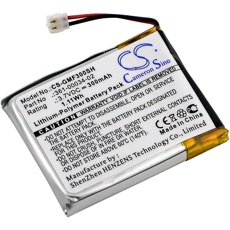 Cameron Sino Battery 361-00034-02 for Garmin