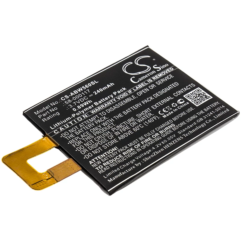 Cameron Sino Battery Type 58-000117 Amazon
