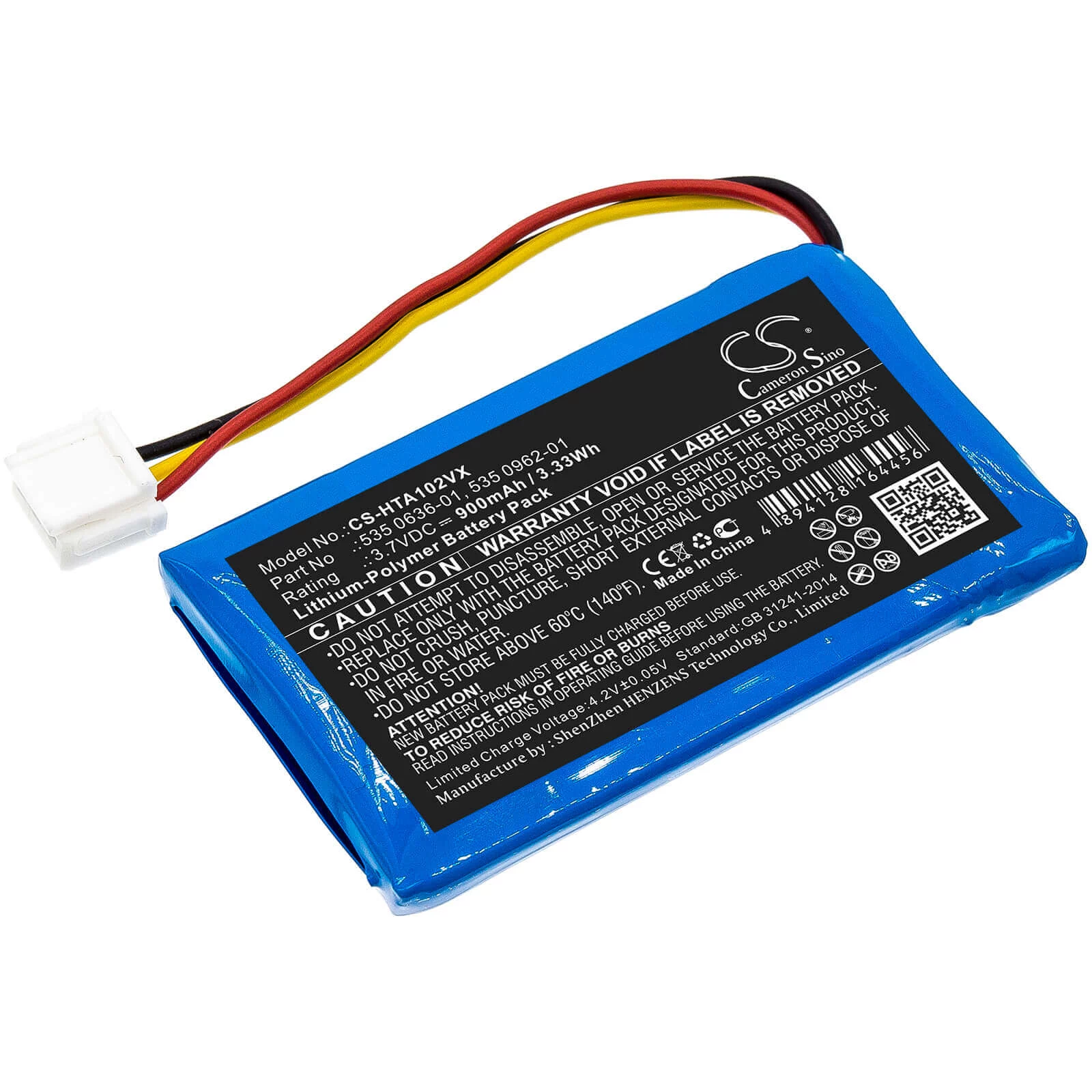 CAMERON SINO Battery Type 535 0636-01