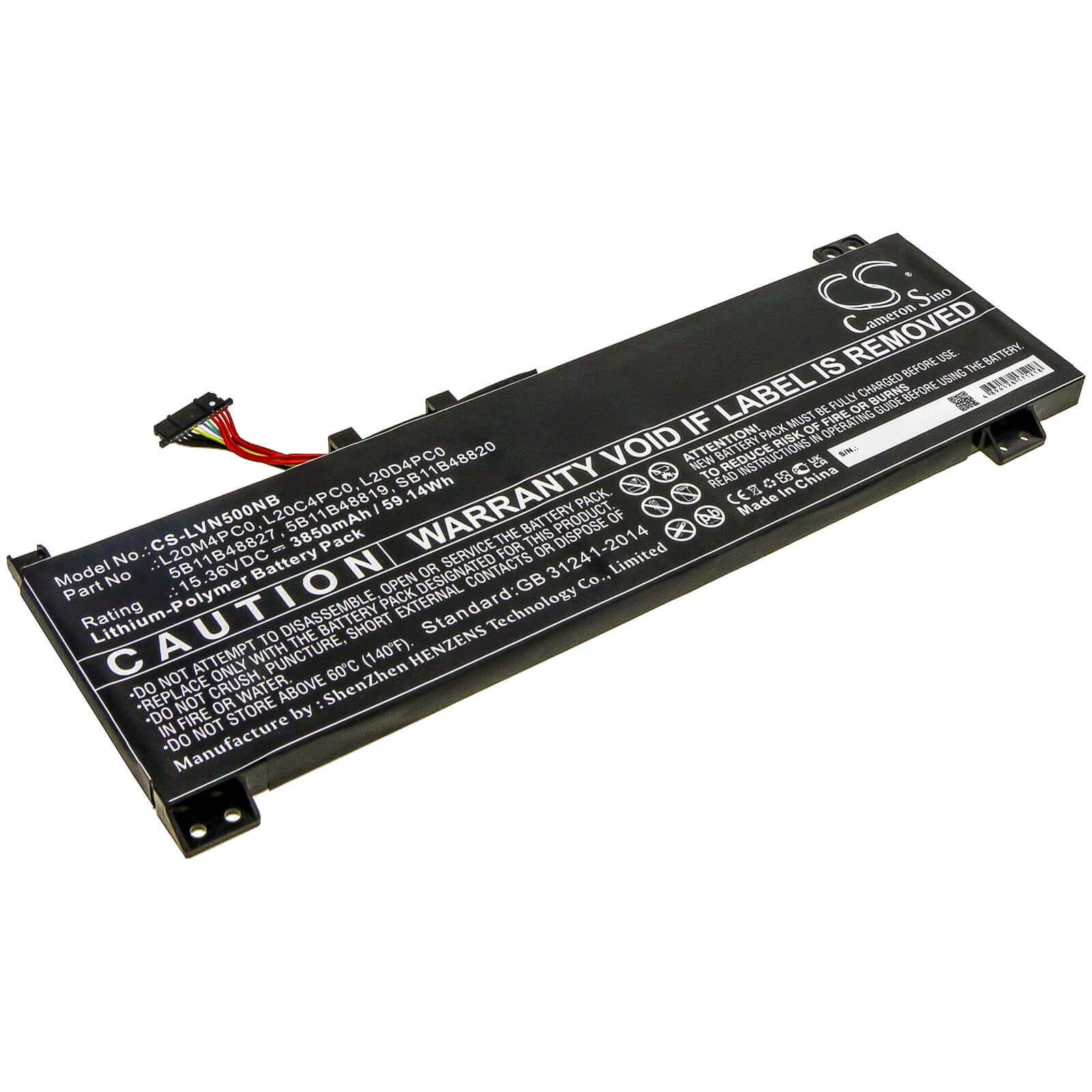 CAMERON SINO Battery Type 5B11B48819 for