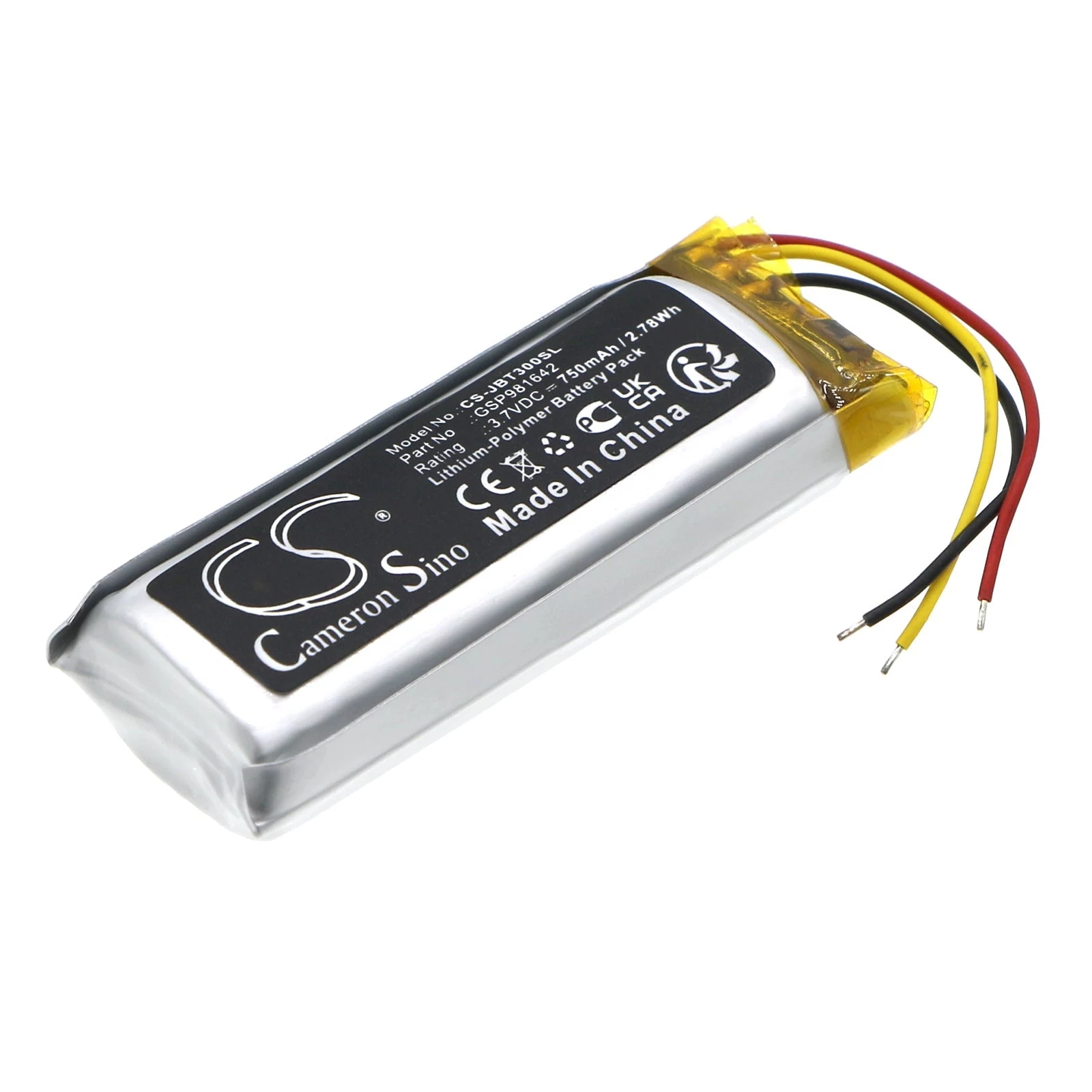 CAMERON SINO Replacement Battery GSP981642 for