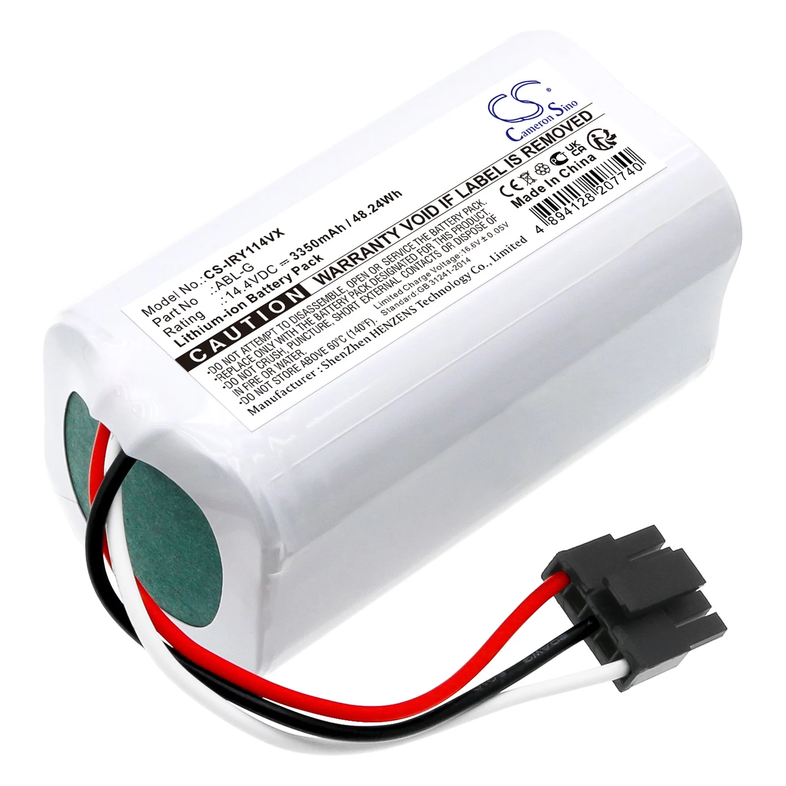CAMERON SINO Replacement Battery for iRobot