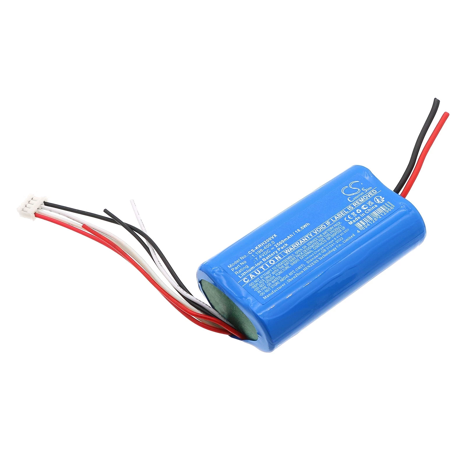 CAMERON SINO Battery Type 1.198-400