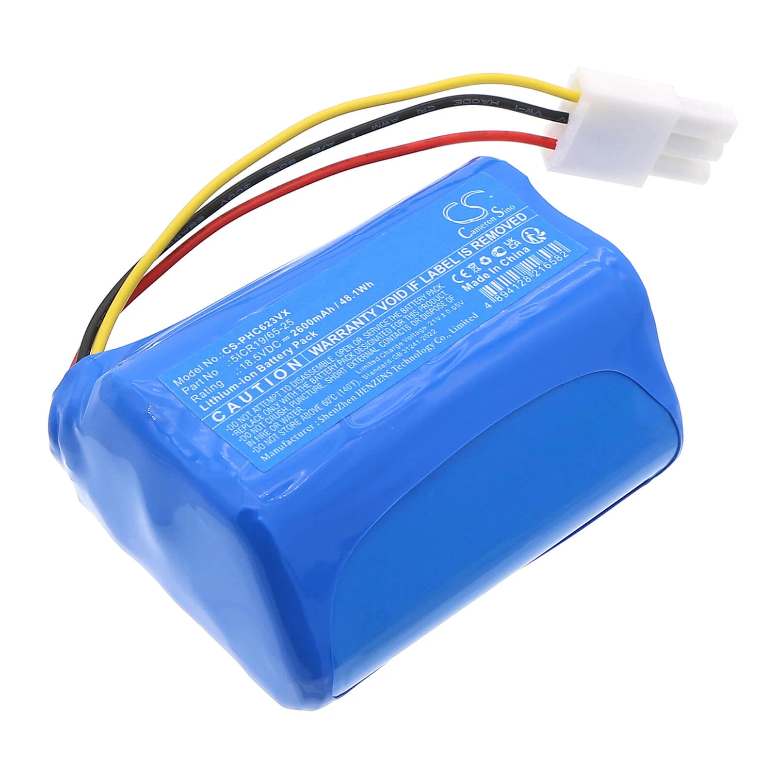 CAMERON SINO Replacement Battery 5ICR19/65-25 for