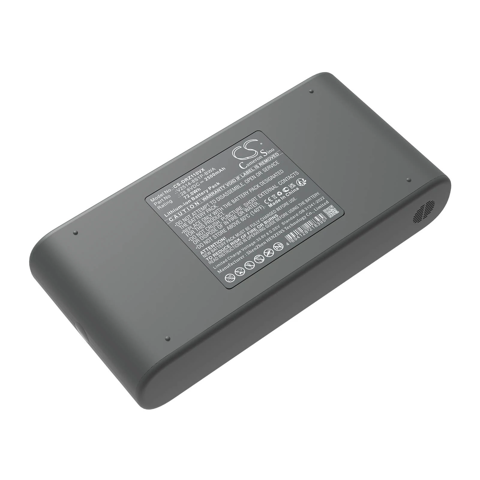 CAMERON SINO Replacement Battery Pack V2514-8S1P-BWA