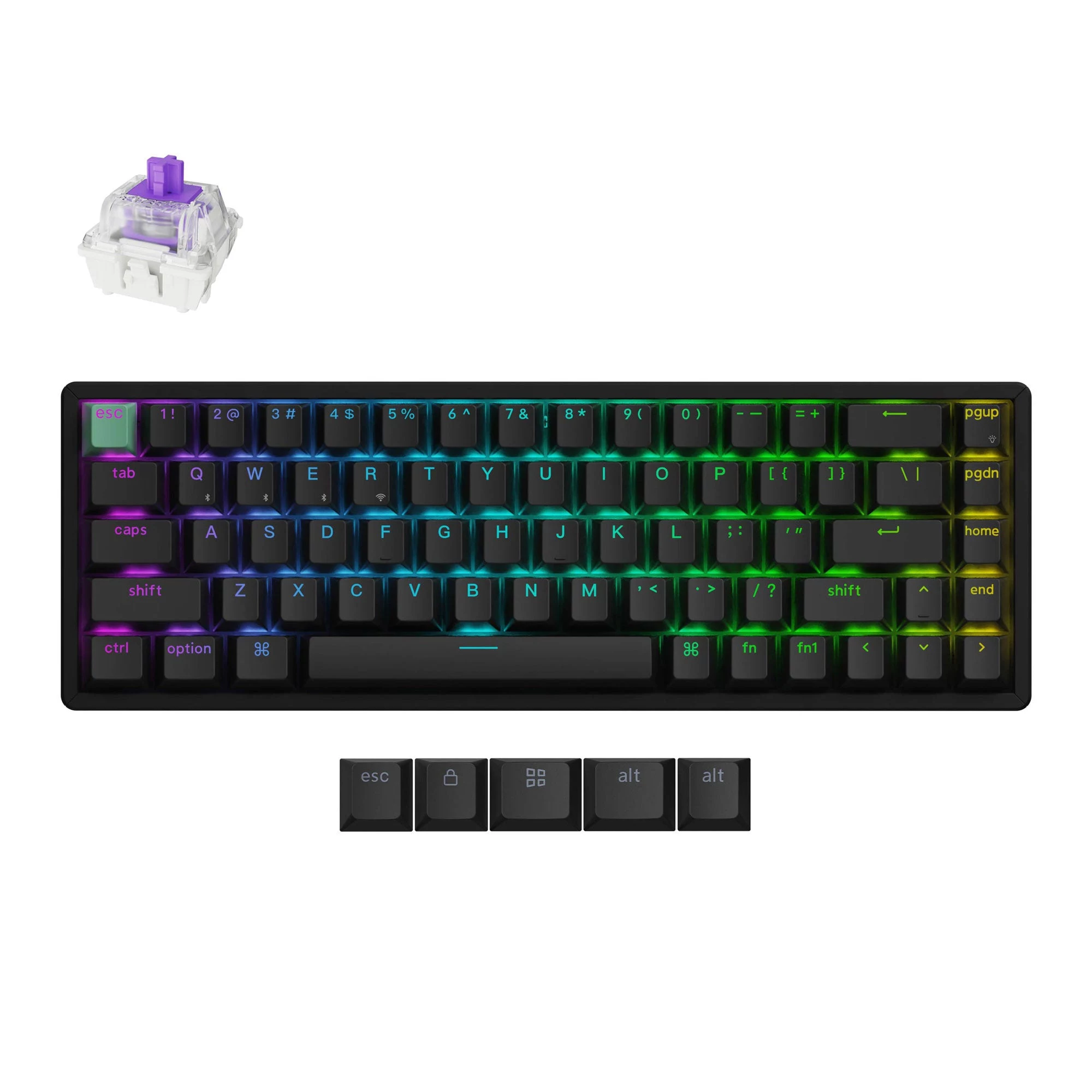 Keychron K6H-J1 65% Magnetic Black Wired