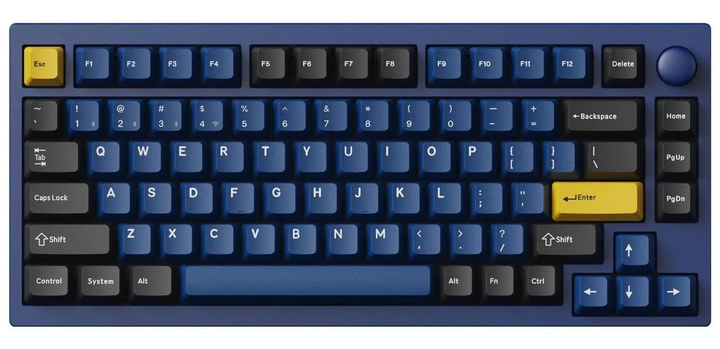 Keychron P1P-O1 75% Lemokey Super Red