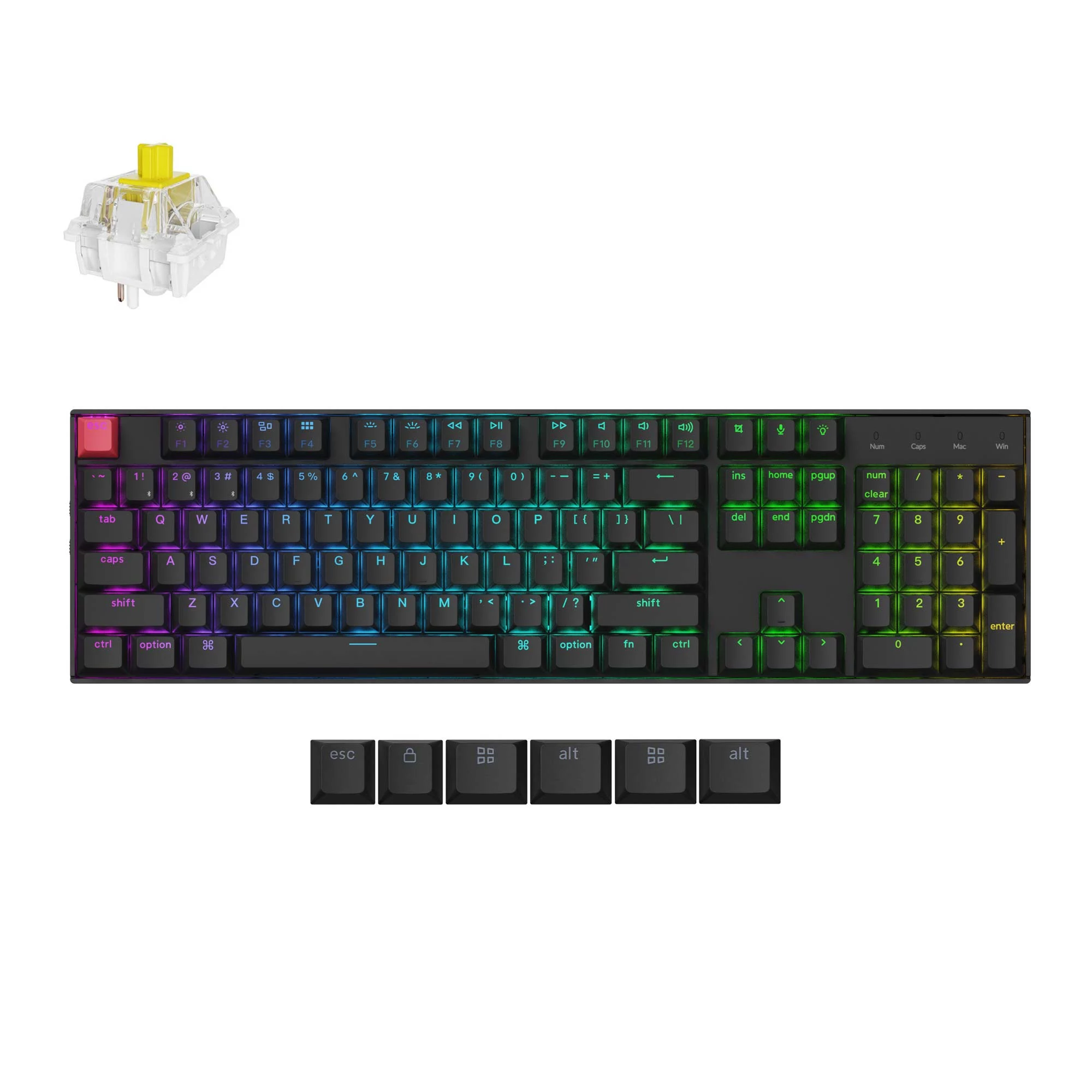 Keychron K10X-H4 Full Size Banana Switch