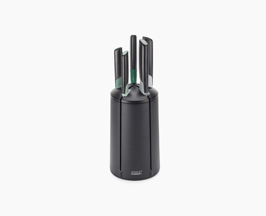 Joseph Joseph Elevate Green Knife Carousel