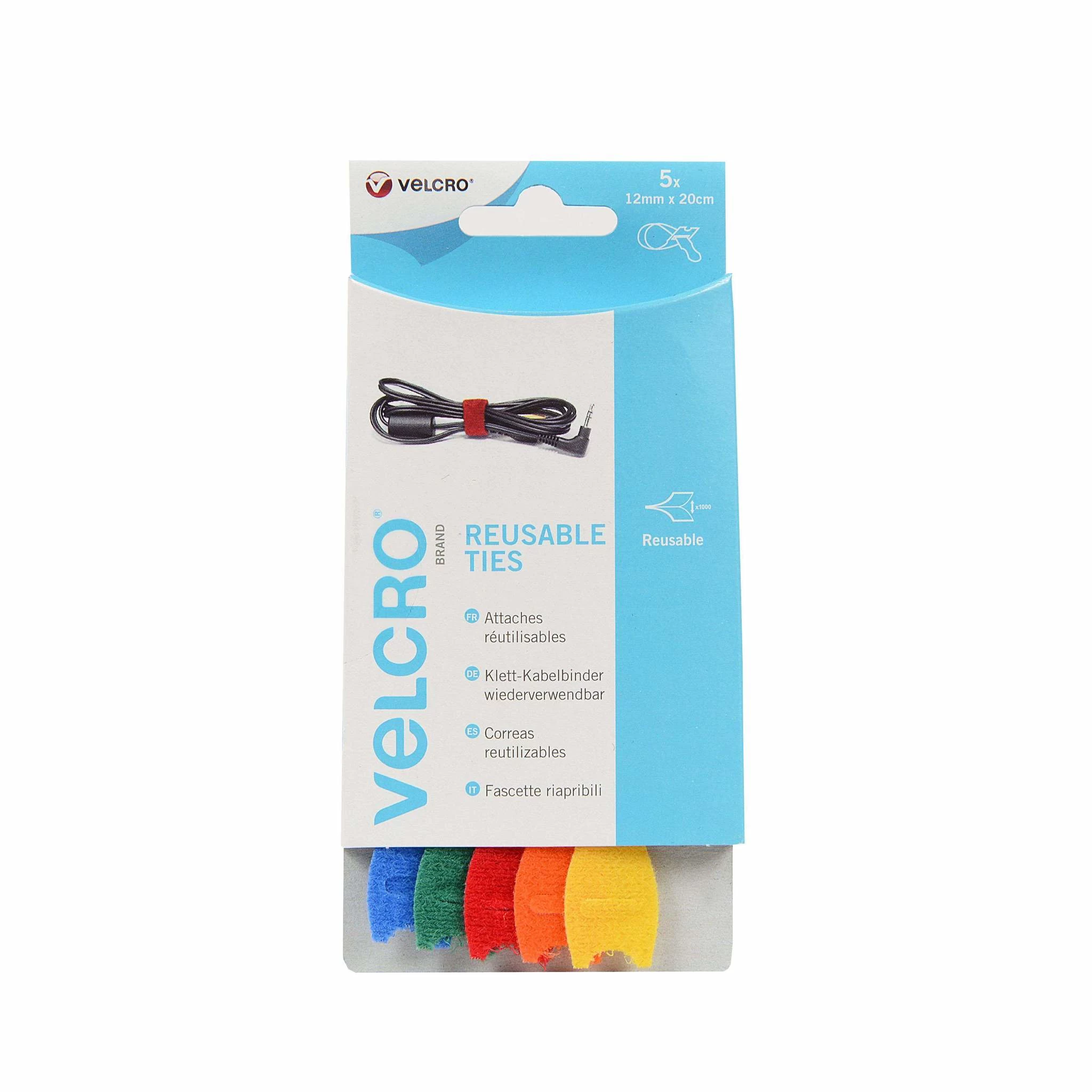 VELCRO VEL-EC60250 Atkārtoti lietojamie kabeļu saites