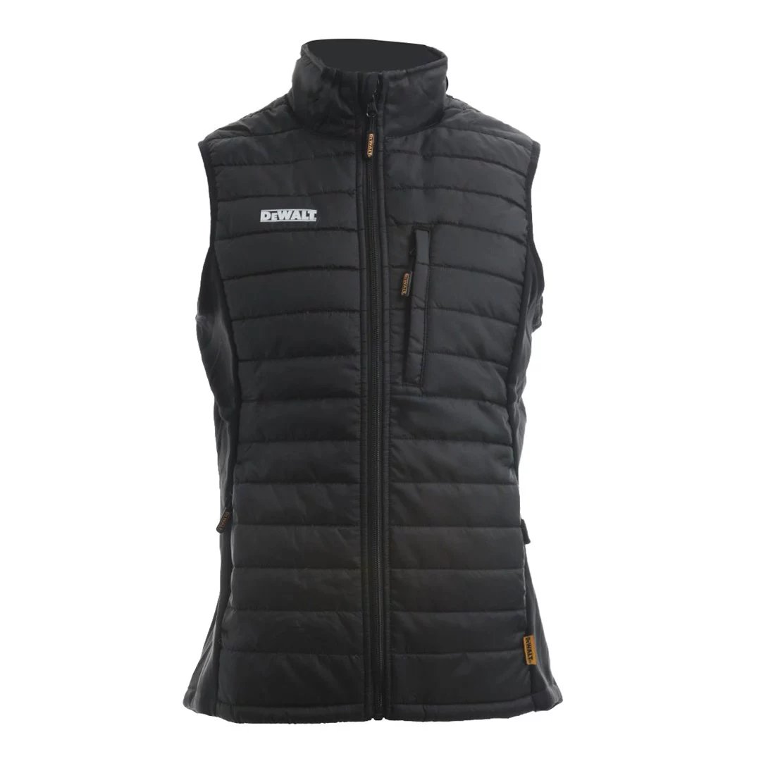 DEWALT Force Sleeveless Jacket, Black, Size