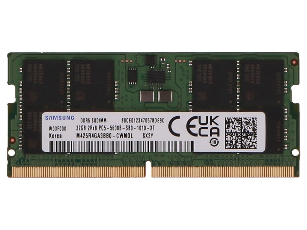 2-Power 32GB DDR5 5600MHz CL40 SoDIMM