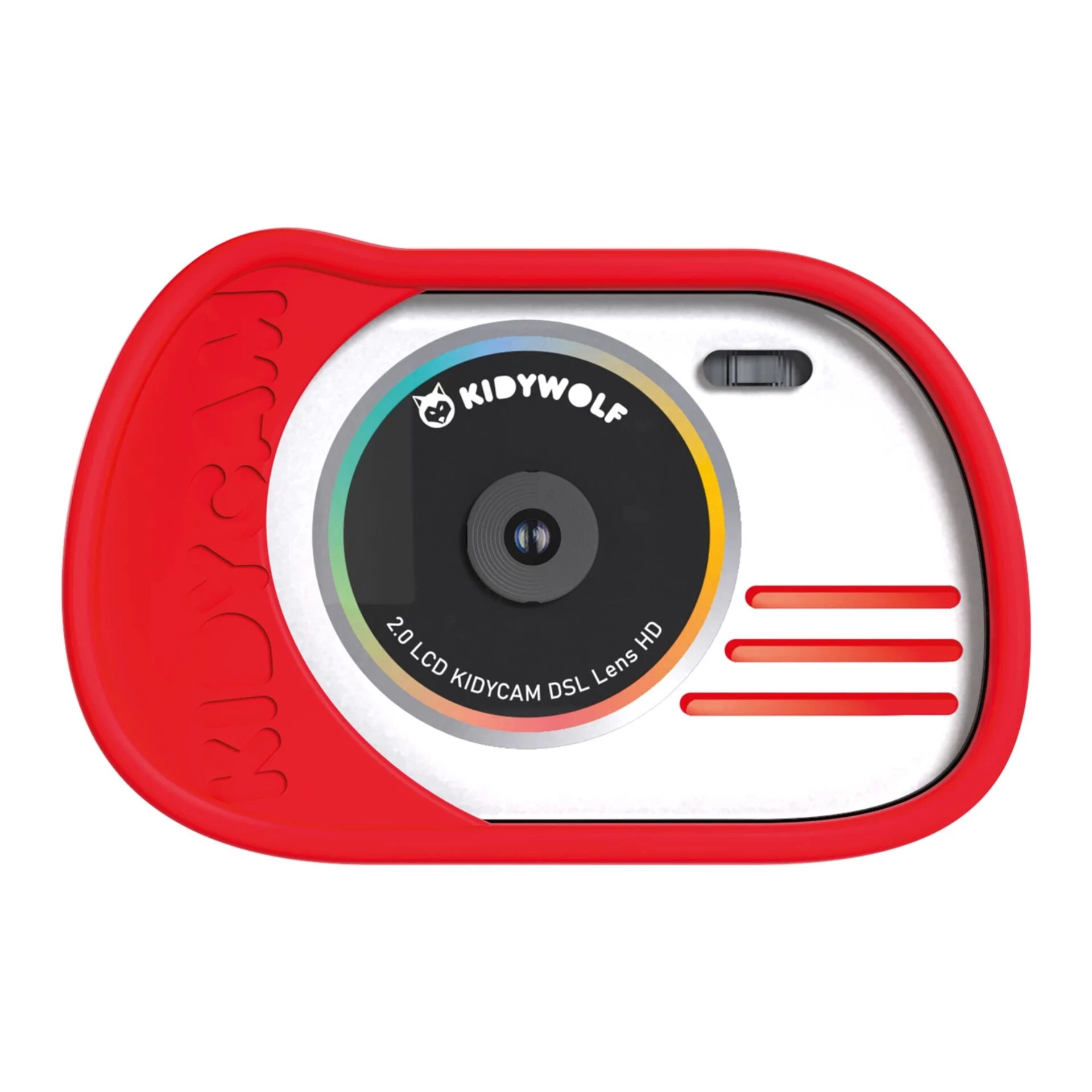 KIDYWOLF Foto un video kamera sarkana