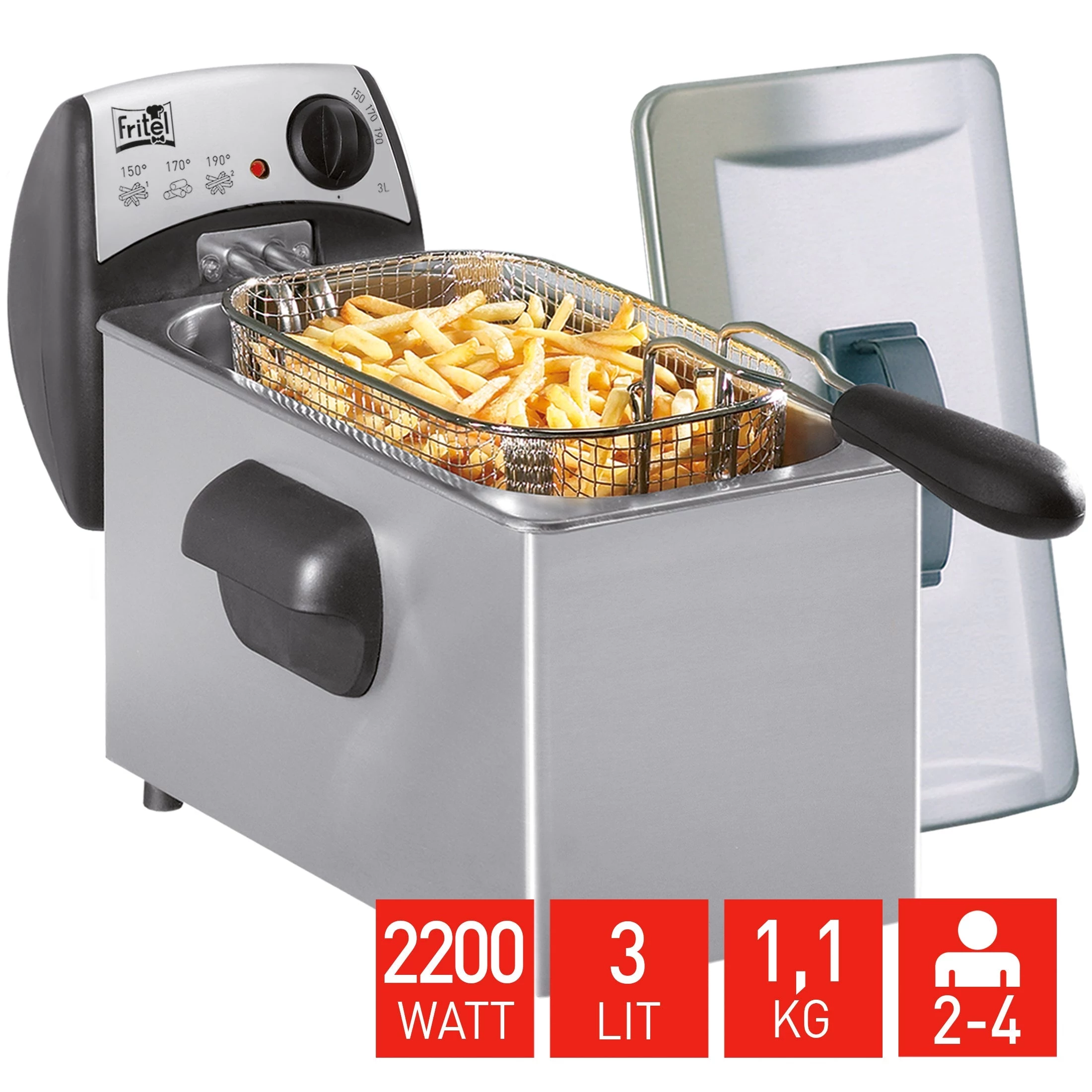 FRITEL Starter Deep Fryer 3L 2