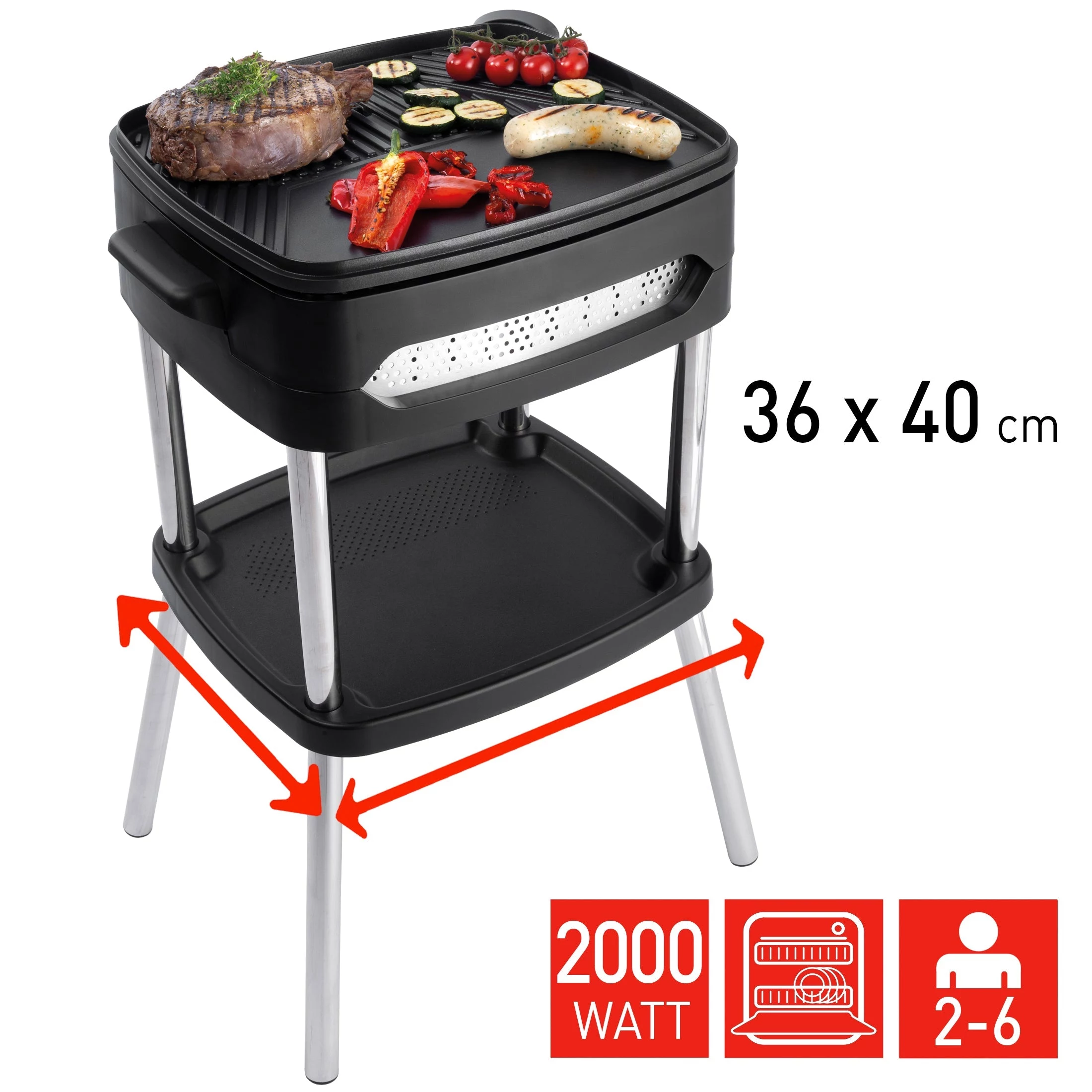FRITEL Family BBQ 3256 Electric BBQ