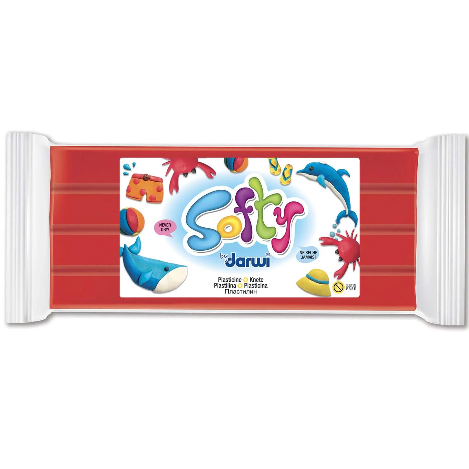 Avenue Mandarine Softy Modeling Clay Red