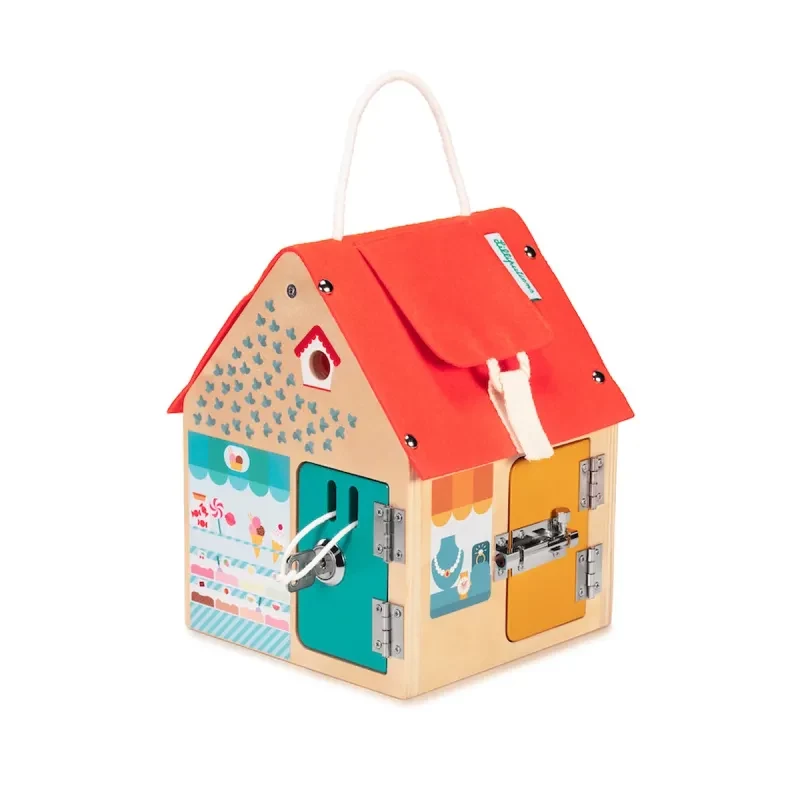 Lilliputiens Georges the Fox Wooden Activity
