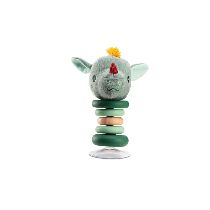 Lilliputiens Suction Cup Rattle Joe the