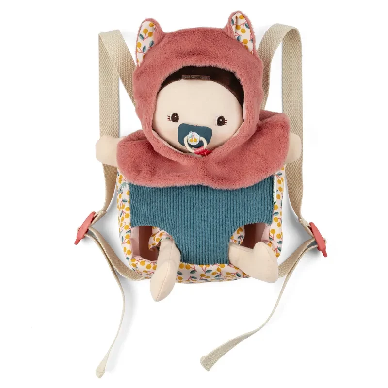 Lilliputiens Jeanne Baby Doll in Carrier