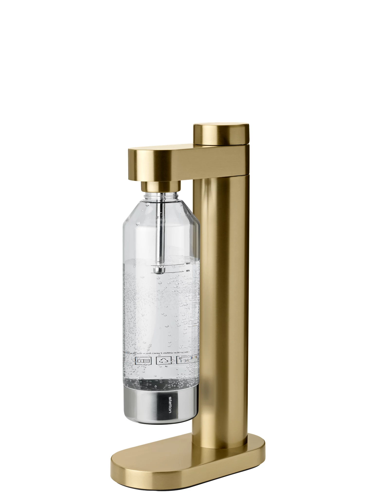 Stelton Brus Carbonator Brushed Brass