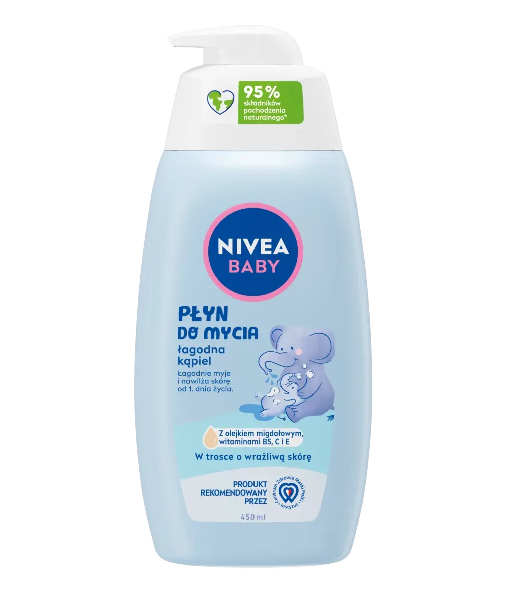 Nivea Baby Bath Foam 450ml