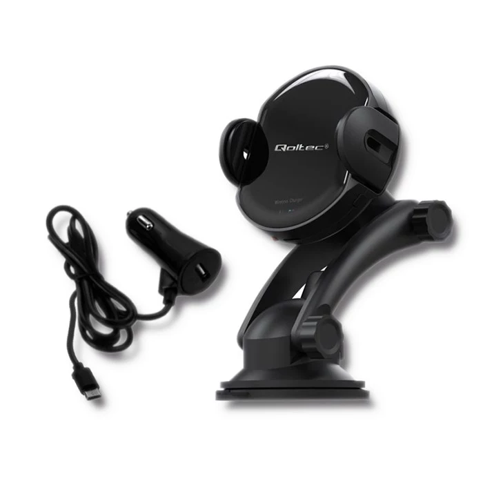 Qoltec PRO Wireless Car Charger with