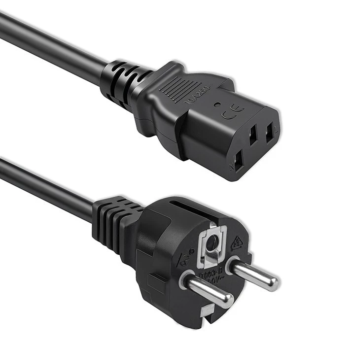 QOLTEC Strāvas vads Schuko CEE IEC