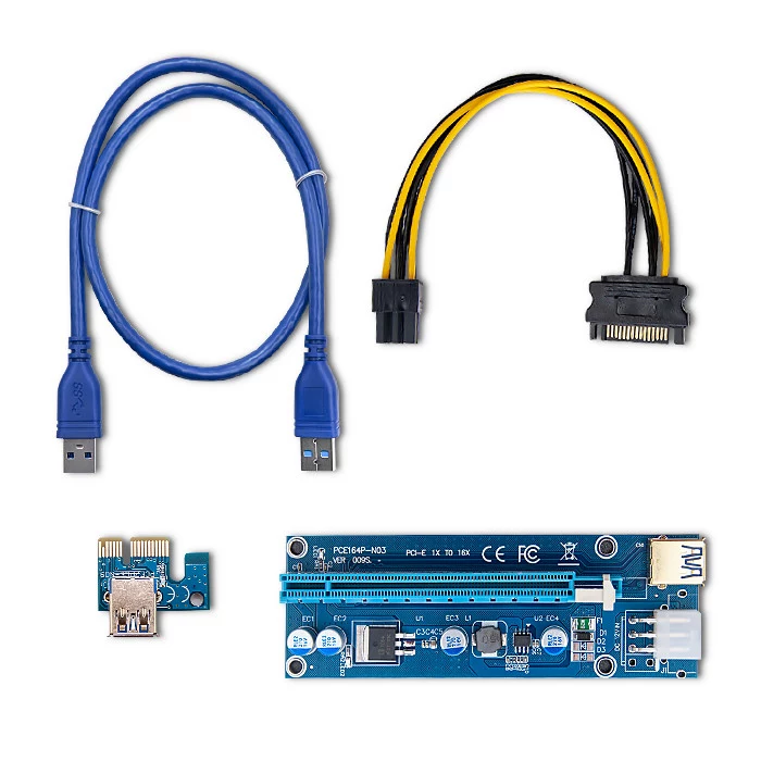 Qoltec Riser PCI-E ver. 009S USB