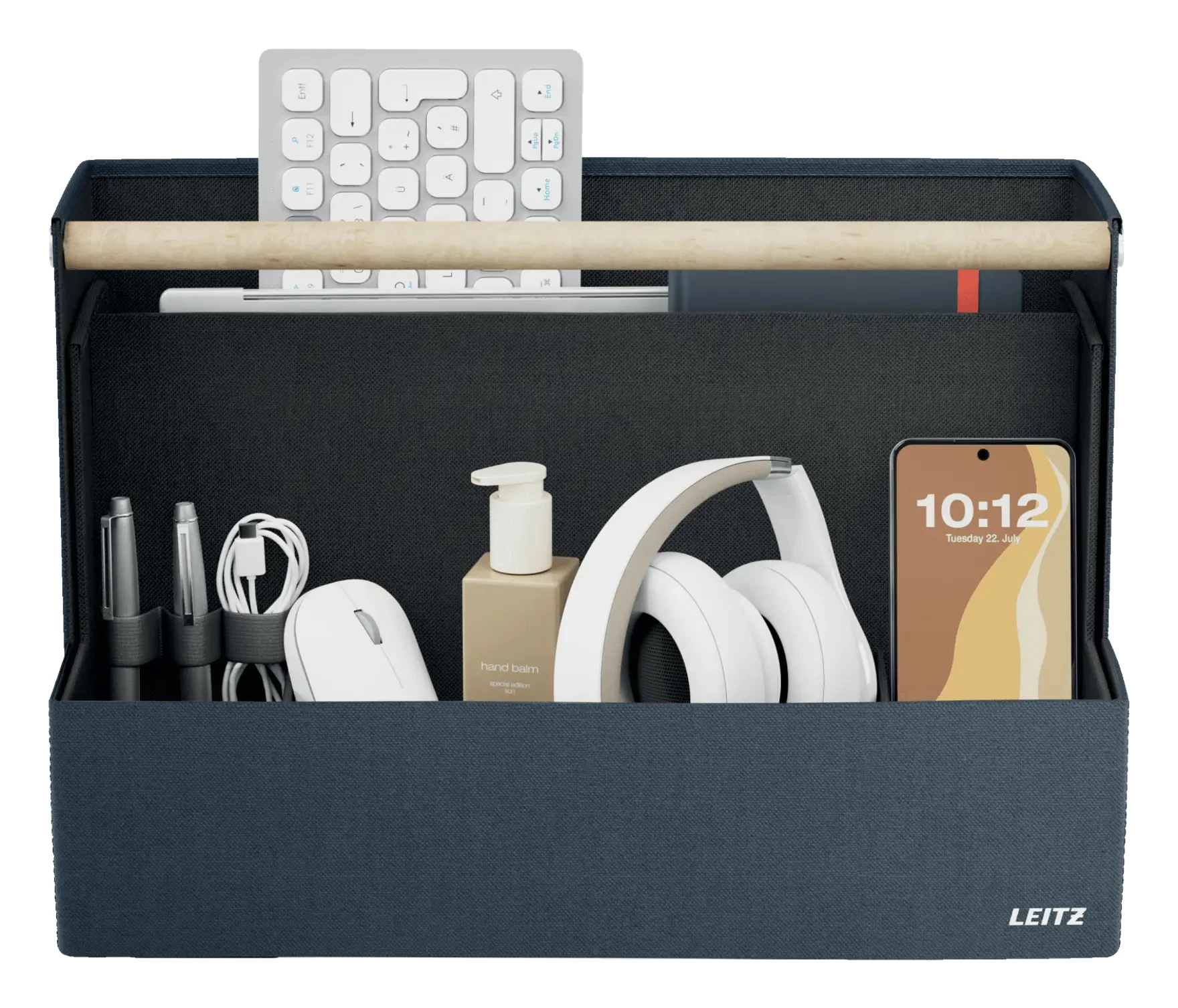 Leitz MyBox Portable Desk Organizer Fabric
