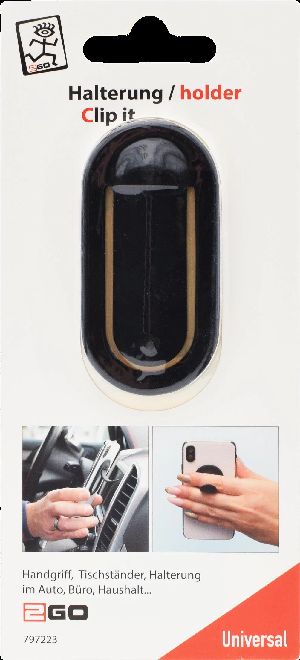 2GO Clip it Universal Smartphone Holder