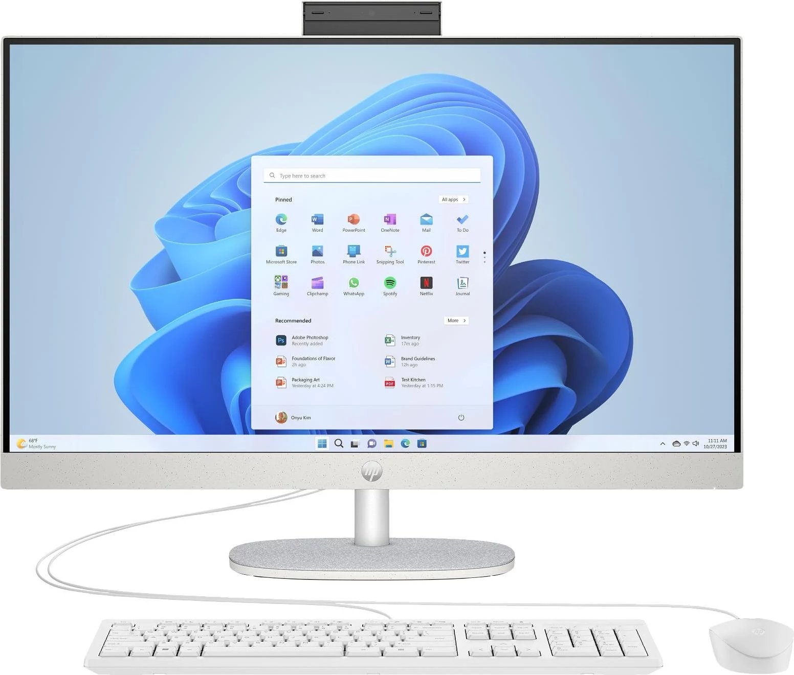 HP 27-cr0501ng 27 collu All-in-One PC