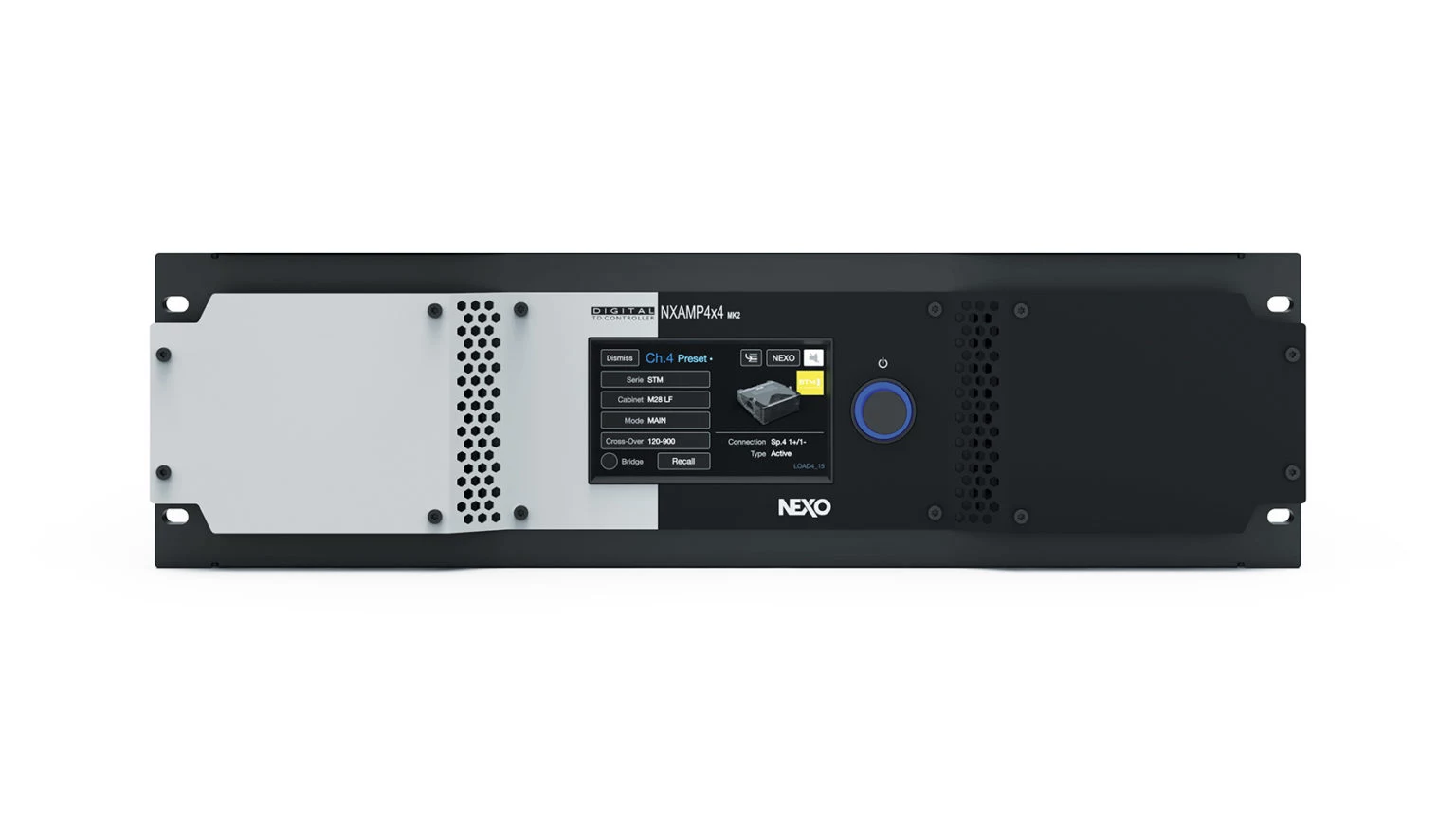 NEXO NXAMP4X4MK2 - Digital 4-Channel Power