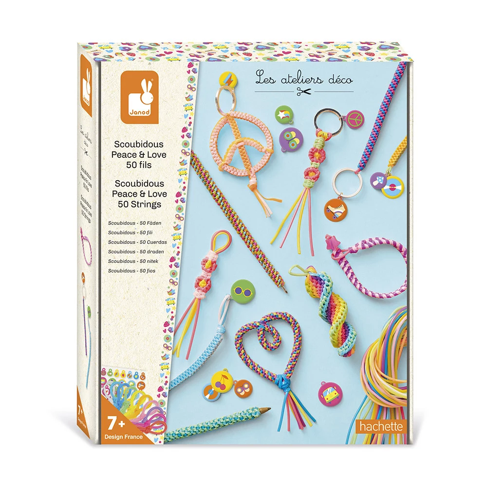 Janod Creative Craft Kit Scoubidou Filofun