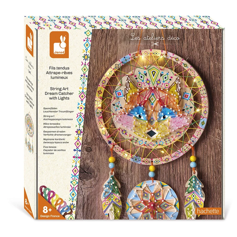 Janod String Art Glowing Dreamcatcher 3D