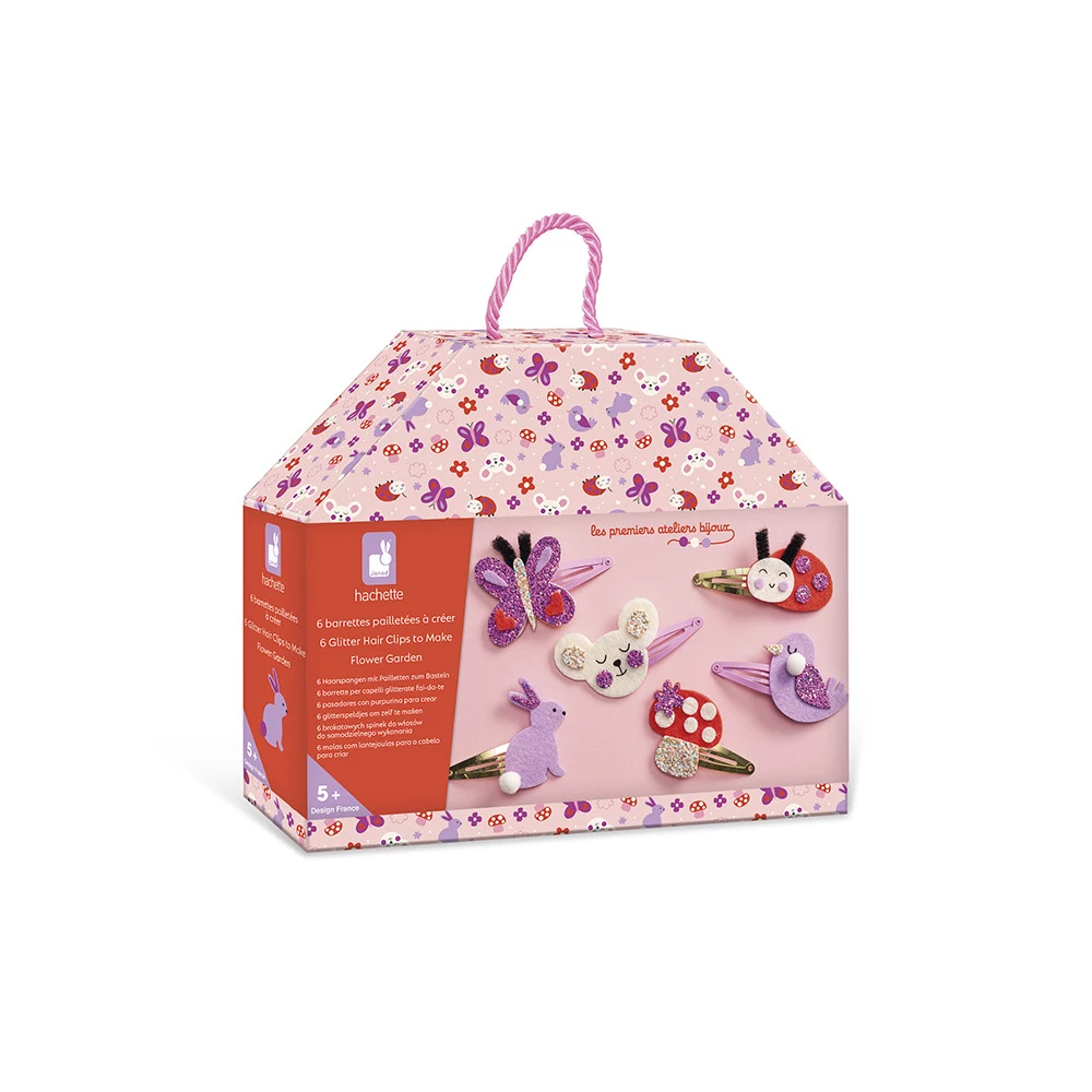 Janod Creative Craft Kit Glitter Hair