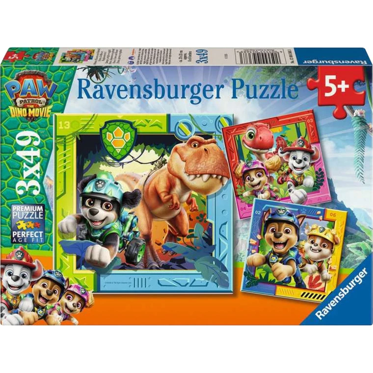 RAVENSBURGER Bērnu Puzle PAW Patrol 3